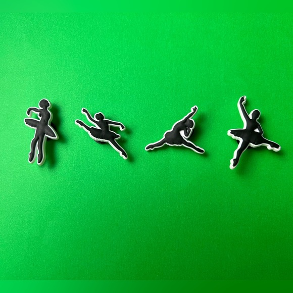 Ballet Crocs Shoe Charms Set of 12 - jibbitz Charms - Picture 3 of 7